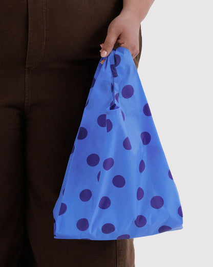Baby BAGGU Reusable Tote Bag - Blue Polka Dot