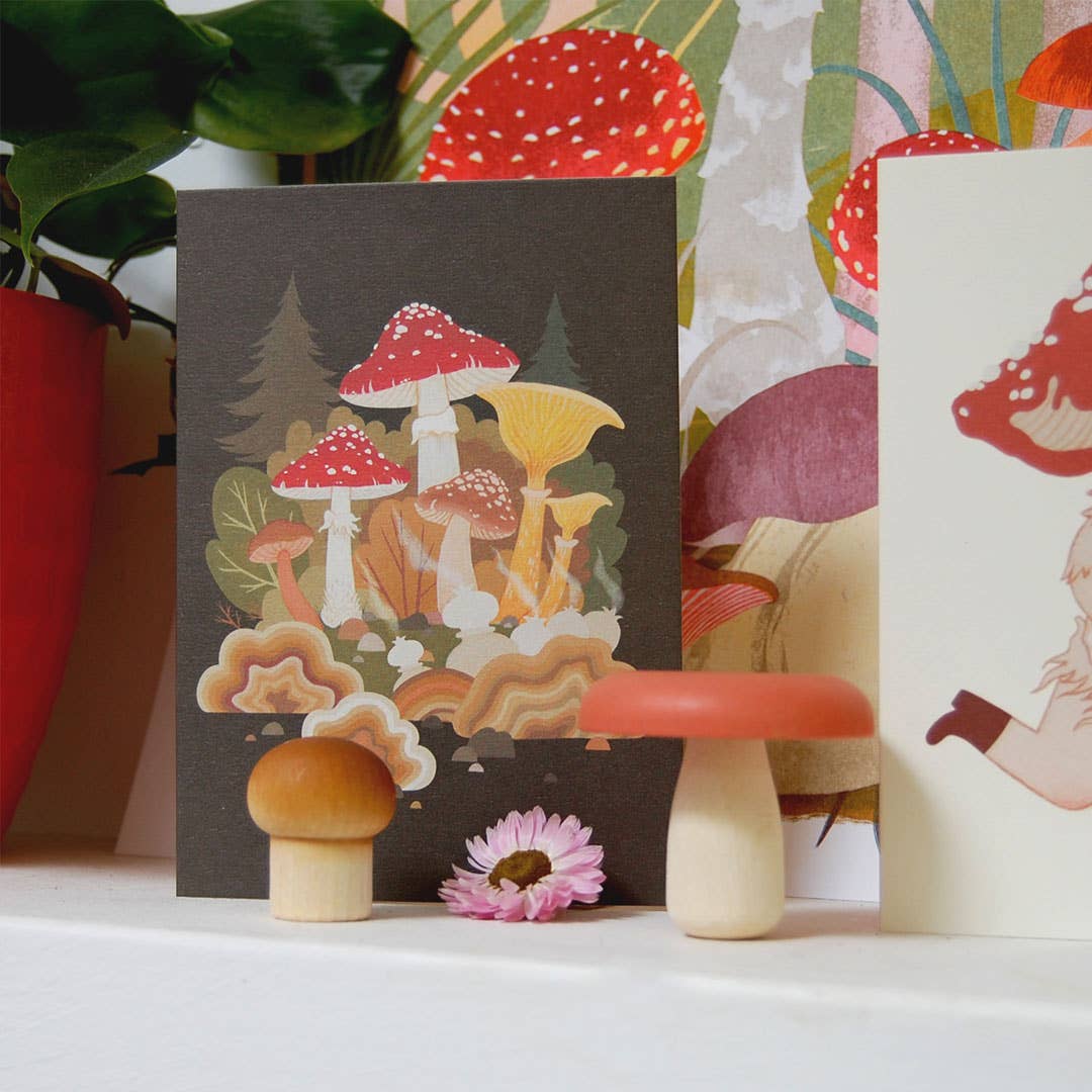 Fungi Forest Card