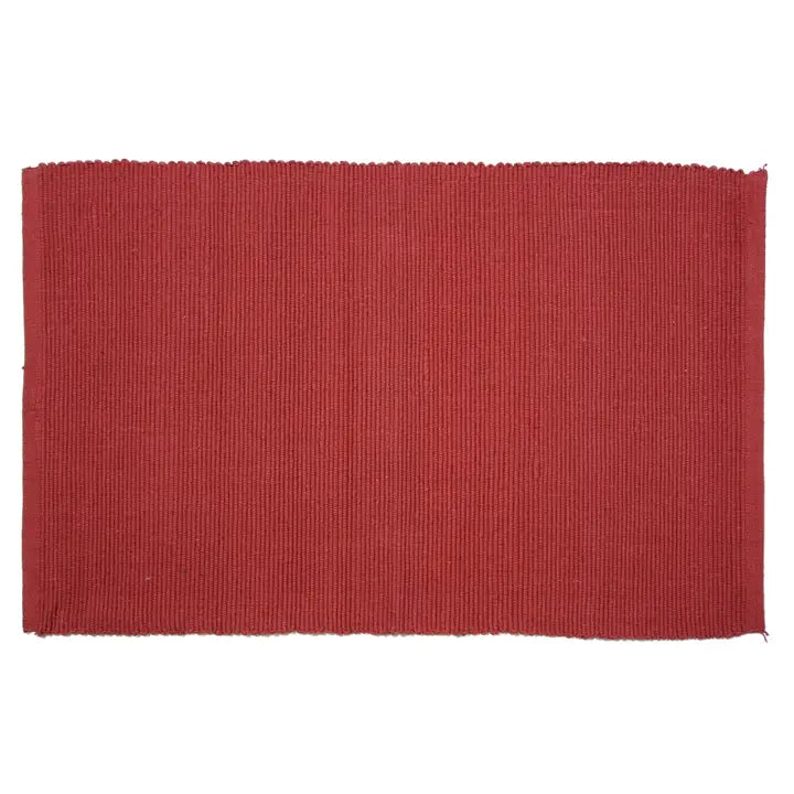 Ribbed Cotton Floor Mat