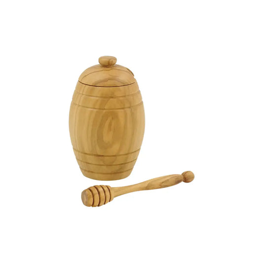 Olivewood Honey Jar