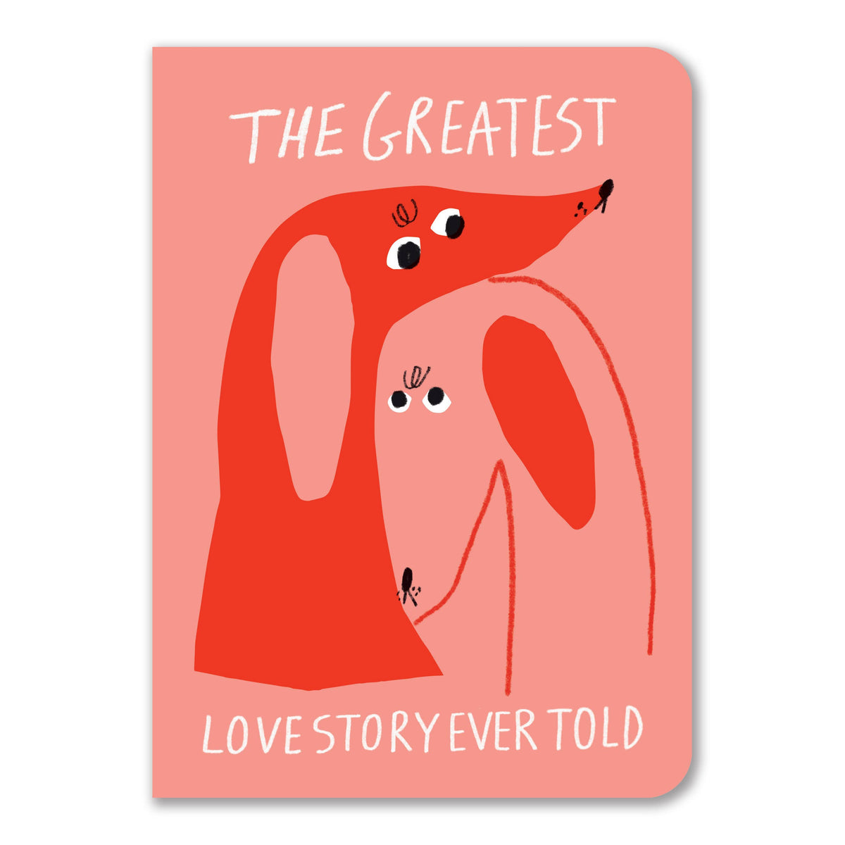 The Greatest Love Story notebook cover close-up - PABOOM