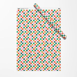 Checkered Gift Wrap