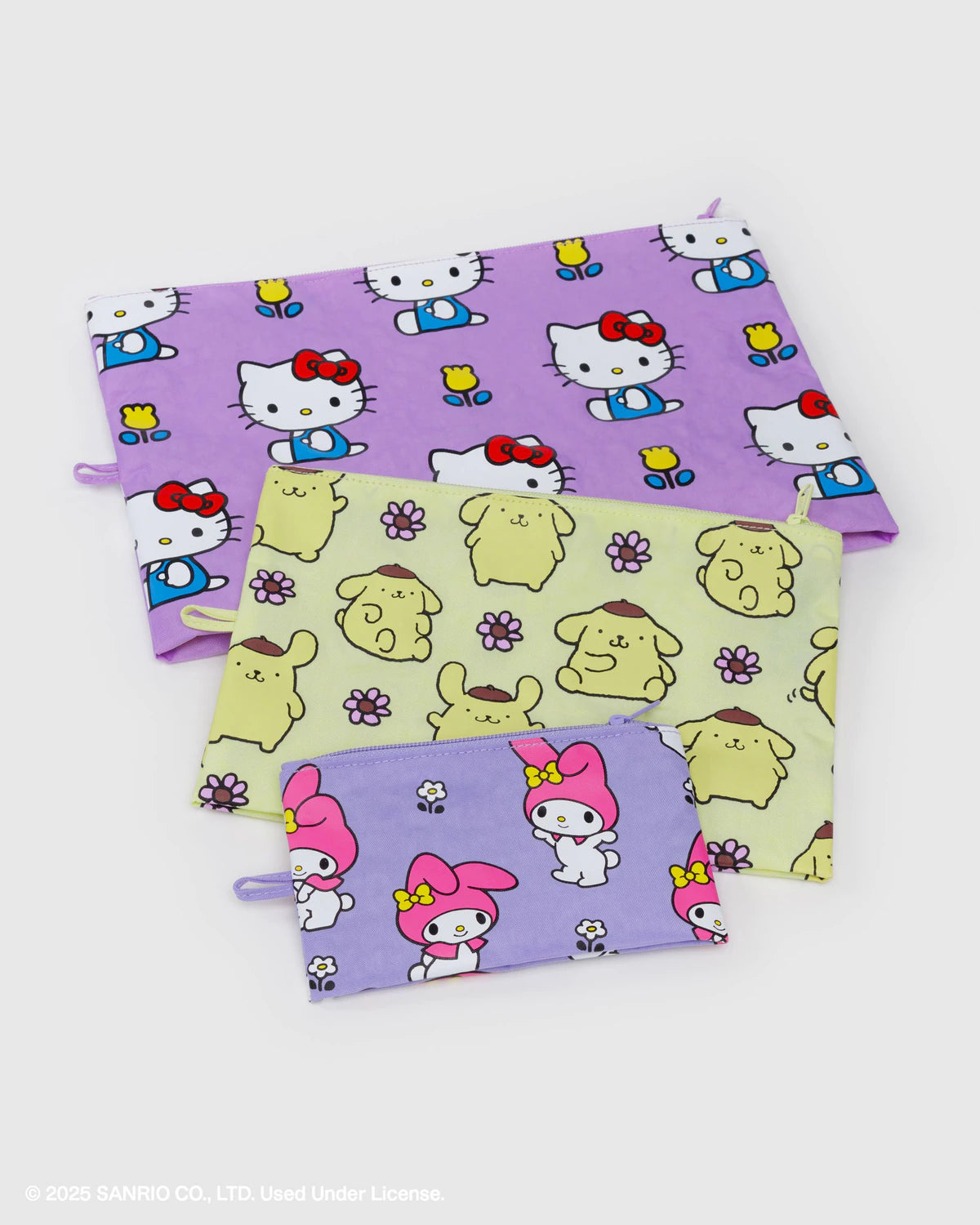 BAGGU Go Pouch Set - Hello Kitty + Friends Florals