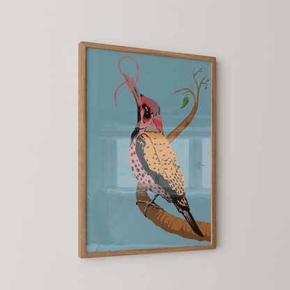 Flickering Tongue Print