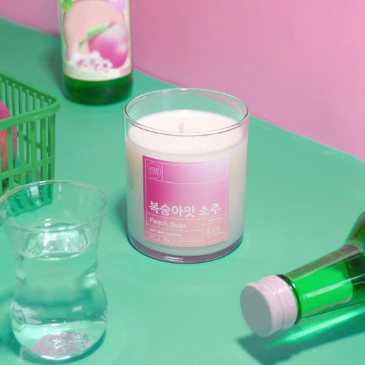 Peach Soju Scented Candle