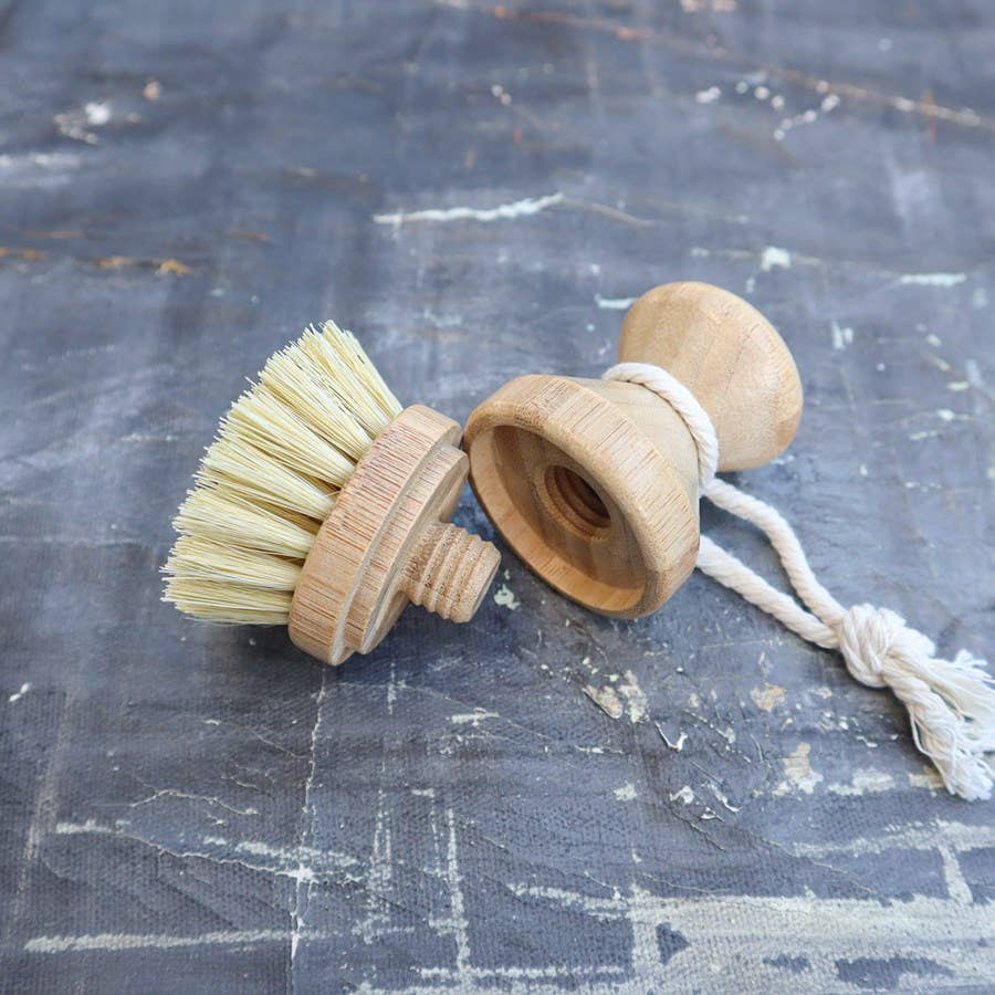 Refillable Sisal Dish Hand Brush Refill