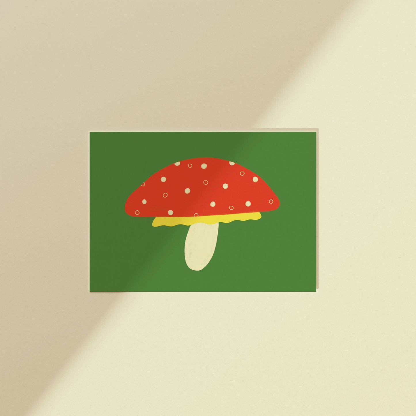 Mushroom Postcard Print