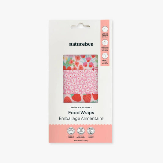 Beeswax Wrap Variety Set - Pink