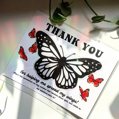 Butterfly Suncatcher Thank You