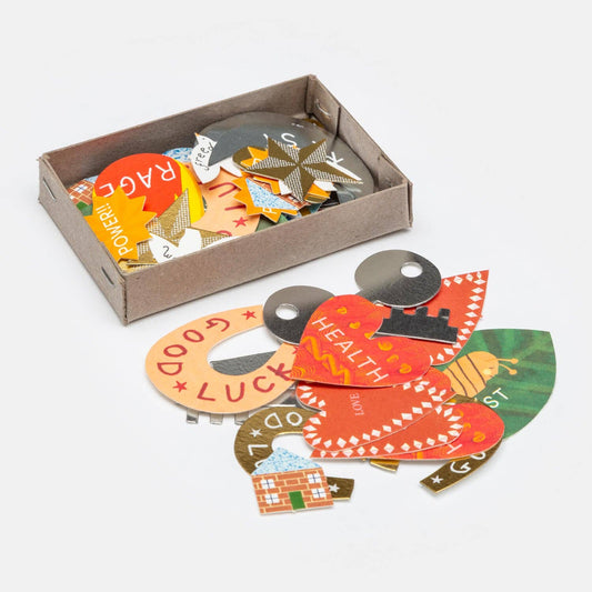 Manifestation Charms shown individually