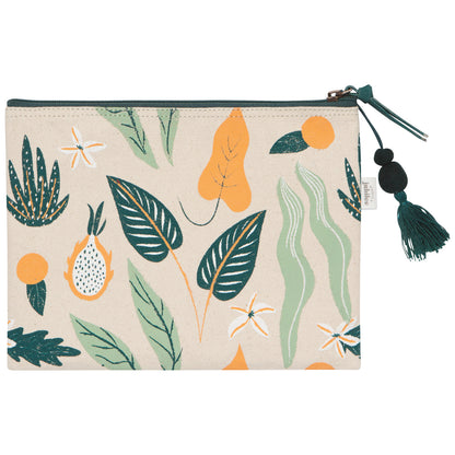 Paradise Foliage Pouch Set