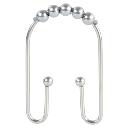 Clyde Shower Curtain Hook Set Chrome