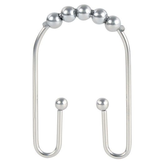 Clyde Shower Curtain Hook Set Chrome