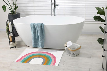 Rainbow Tufted Bathmat