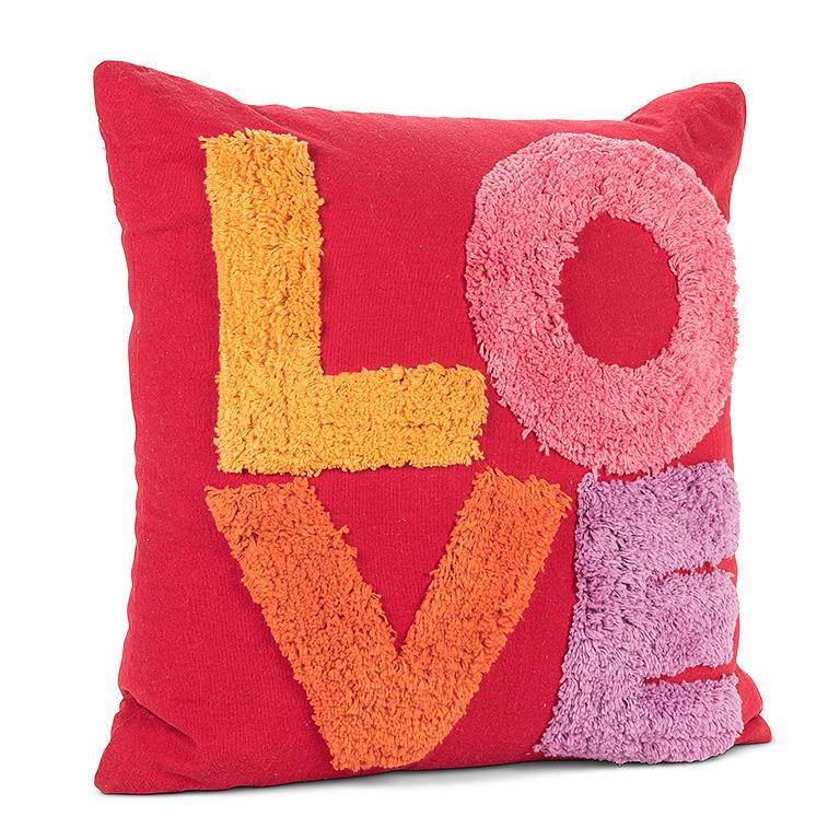 Love Tufted Pillow