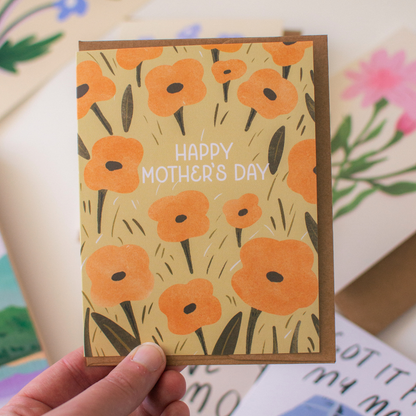 Happy Mother’s Day Flower Card