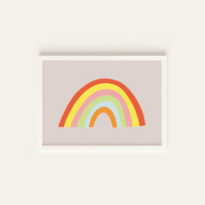 Rainbow Postcard Print