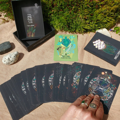 Earth's Hymn Oracle Deck - 45 Cards & Guidebook