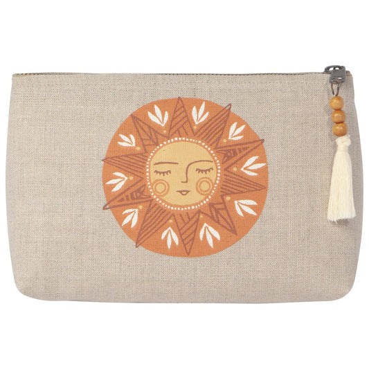 Soleil Linen Pouch Small