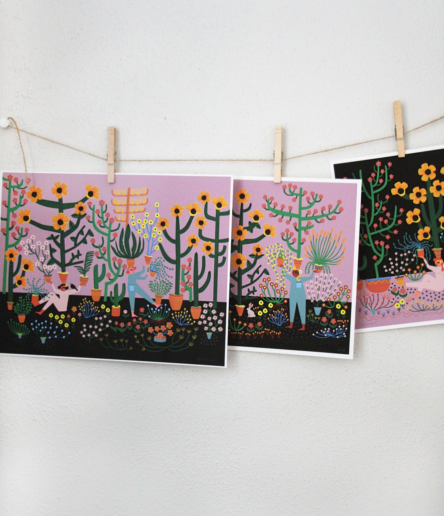 I've Got It archival print by Leah Duncan, detail view 5 — PABOOM