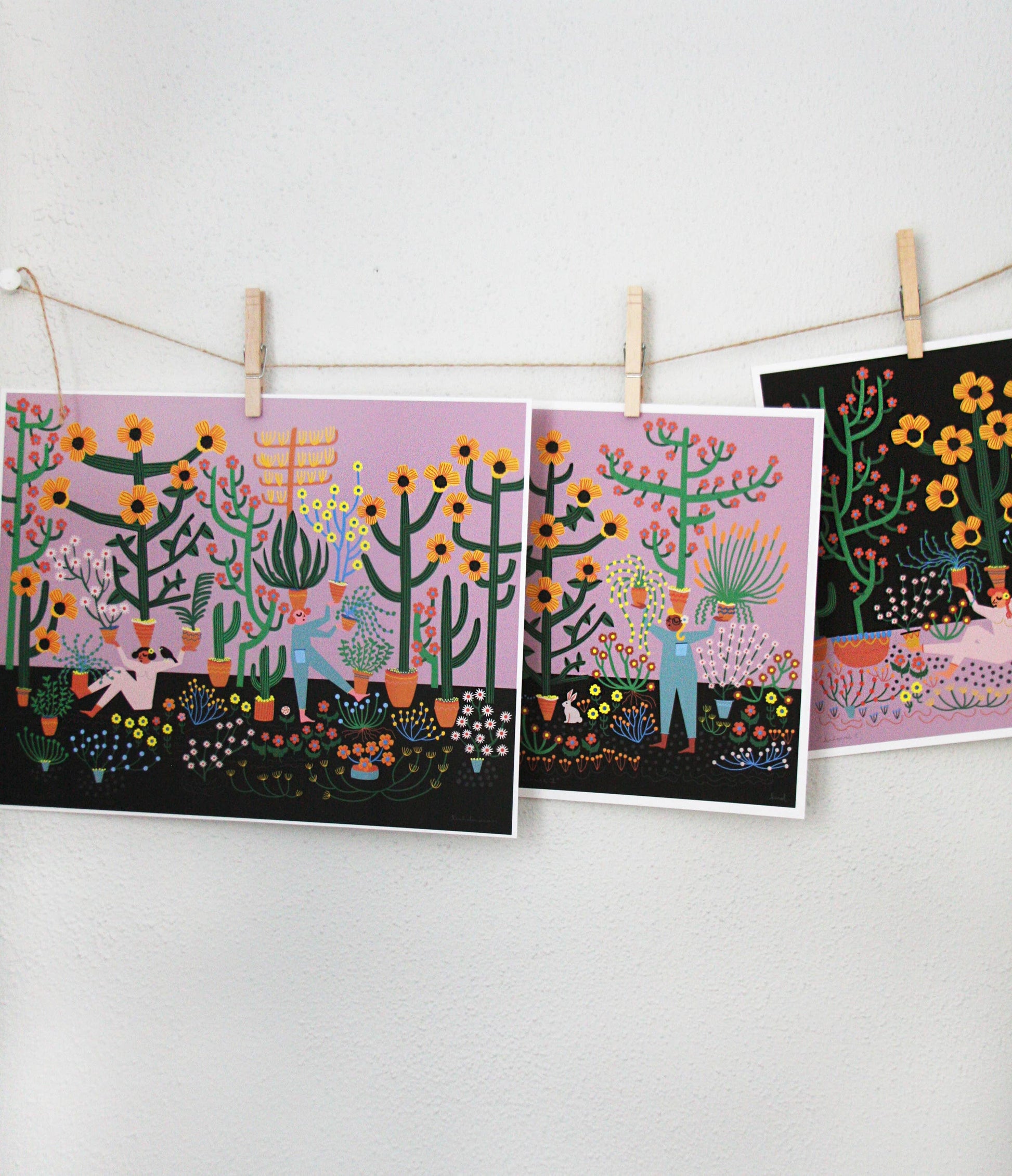 I've Got It archival print by Leah Duncan, detail view 5 — PABOOM