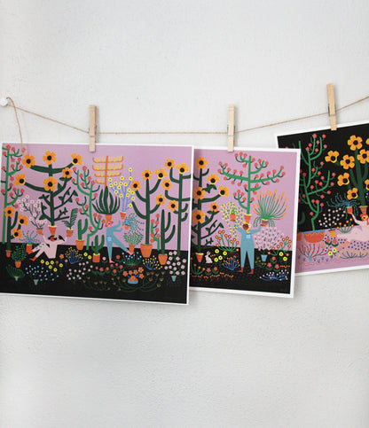 I've Got It archival print by Leah Duncan, detail view 5 — PABOOM