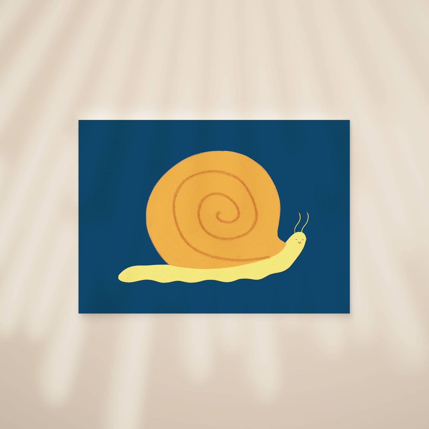 Snail Postcard Print