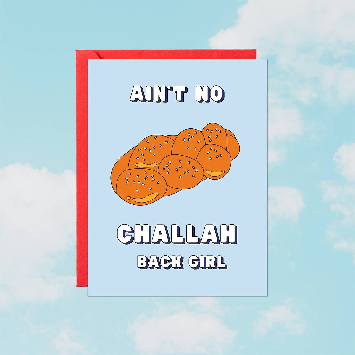 Challah Back Girl Card Boxed S/6