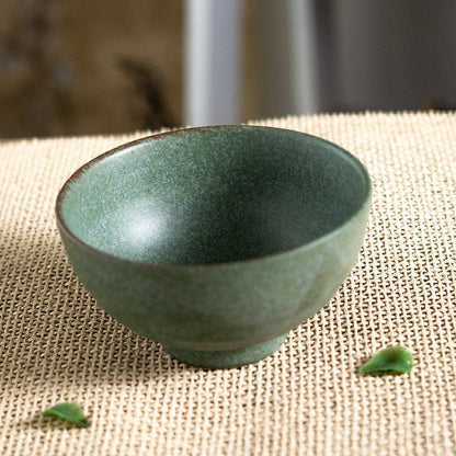 Nature Green rice bowl on a table setting