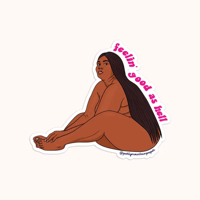 Lizzo Good As Hell Sticker