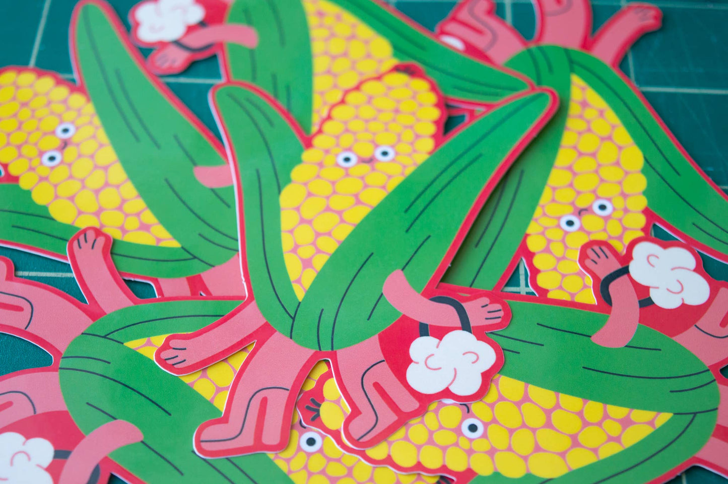 Corn - Vinyl Sticker