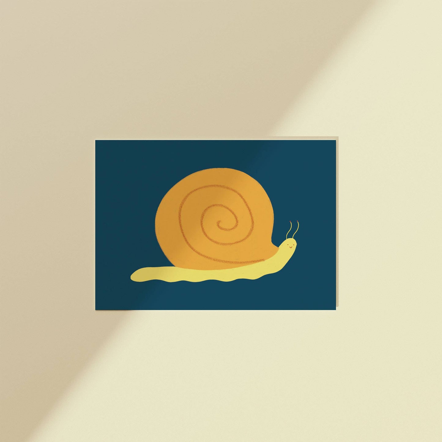 Snail Postcard Print