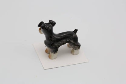 Pepper Miniature Schnauzer Porcelain Miniature