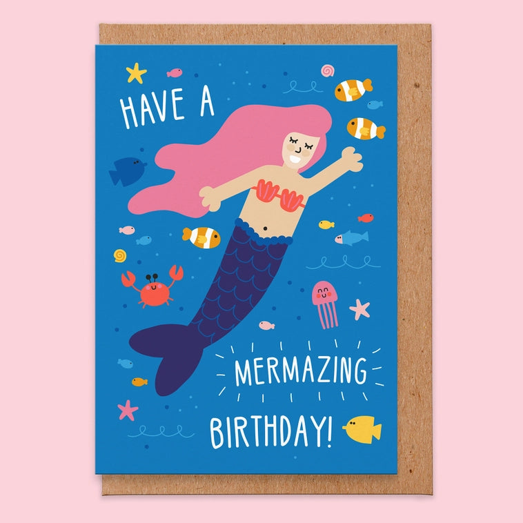 Mermazing Card