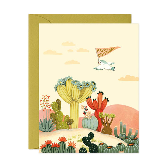 Cactus Hills Birthday Greeting Card