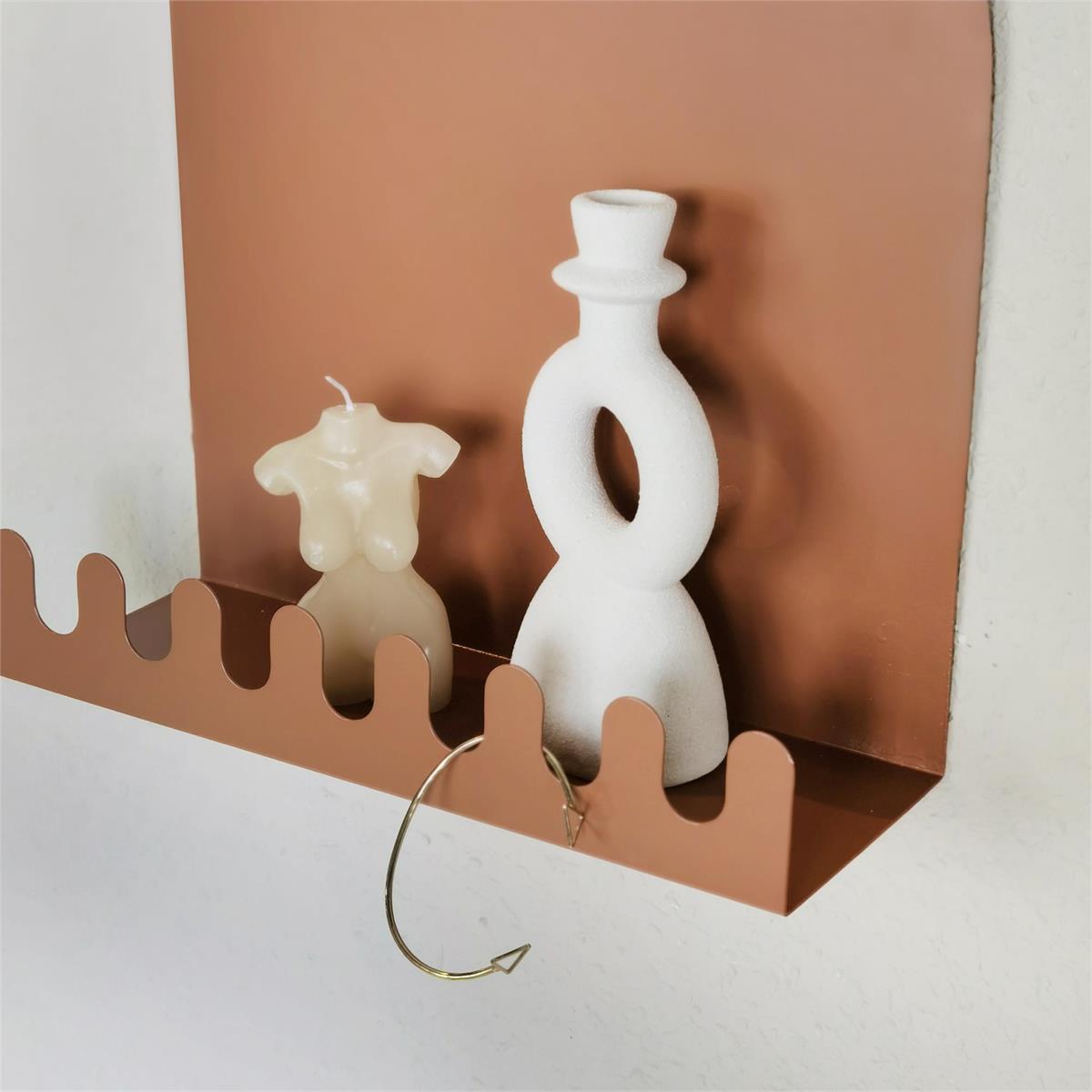 Single Loop Taper Candle Holder