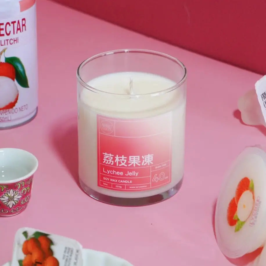 Lychee Coconut Jelly Candle