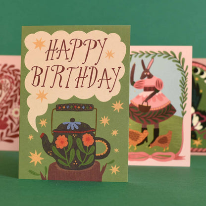 Birthday Teapot Card