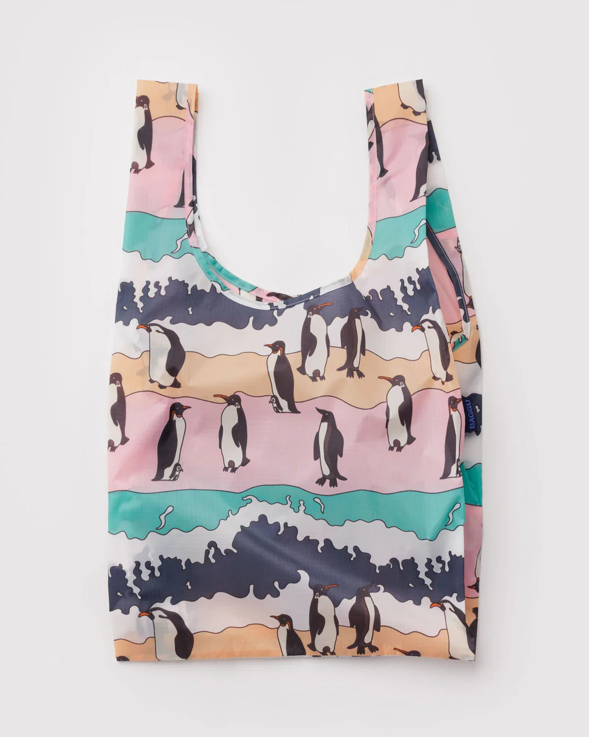 Standard Baggu Reusable Tote Bag - Penguin