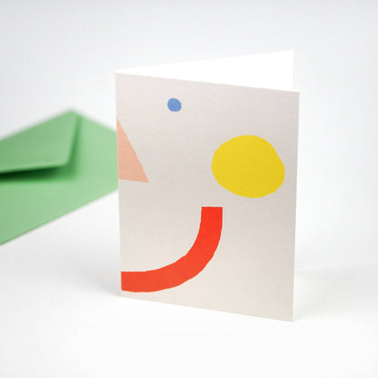Smiley Face Card with envelope