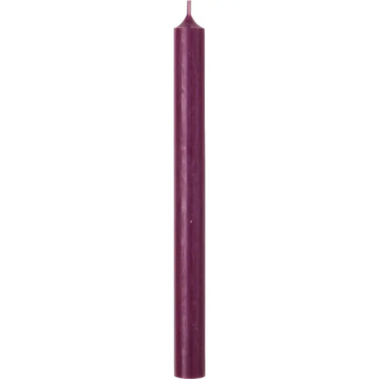 Dinner Candle - Aubergine