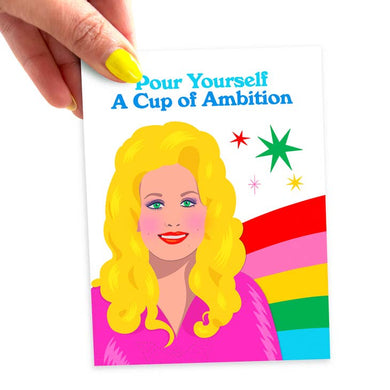 A Cup Of Ambition Greeting Card