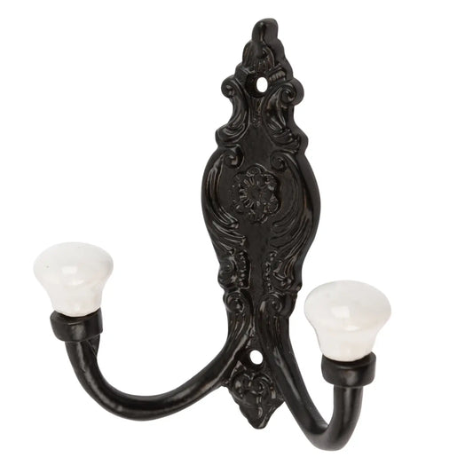 Ornate Double Coat Hook