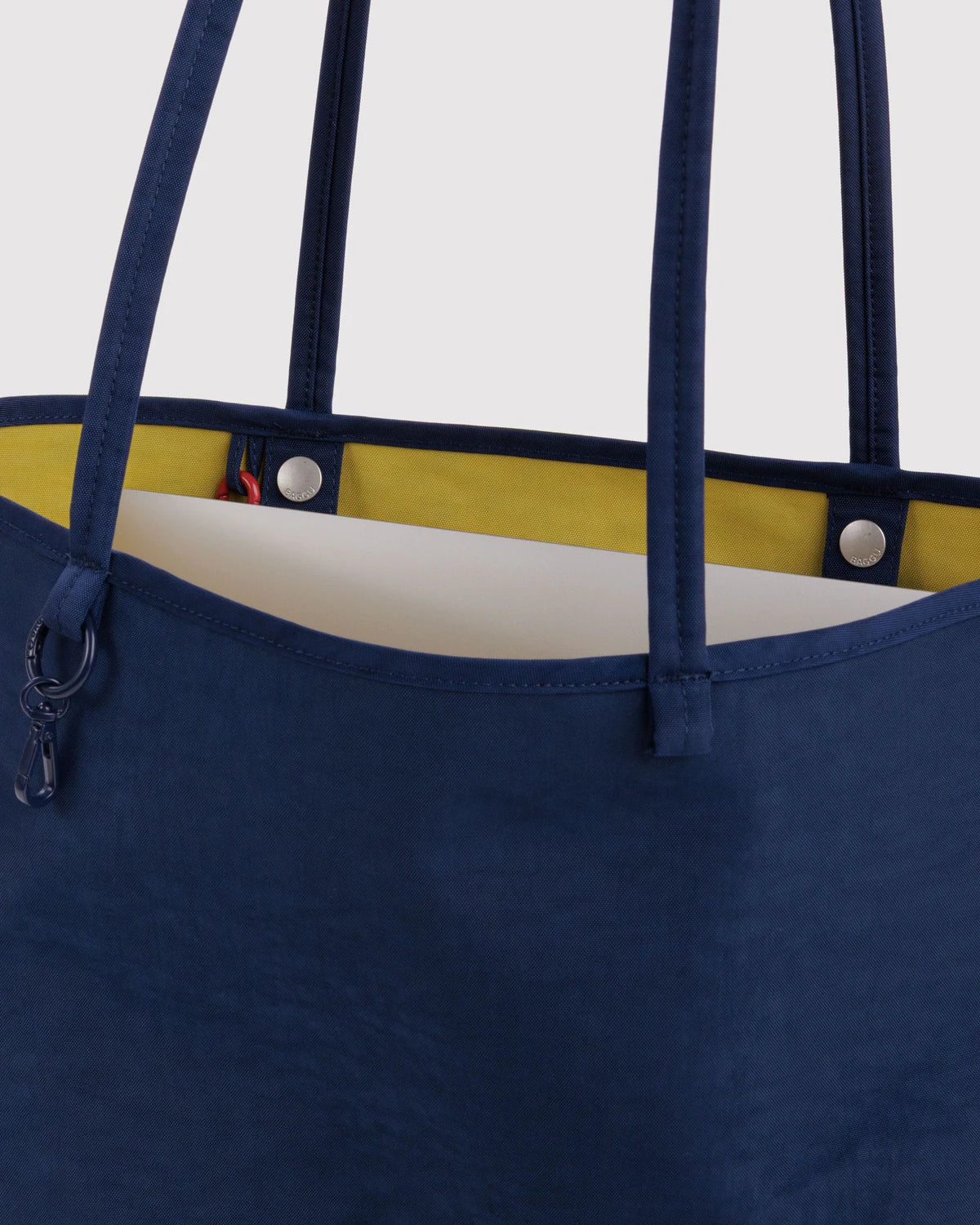 BAGGU Medium Nylon Reversible Tote - Navy Mix