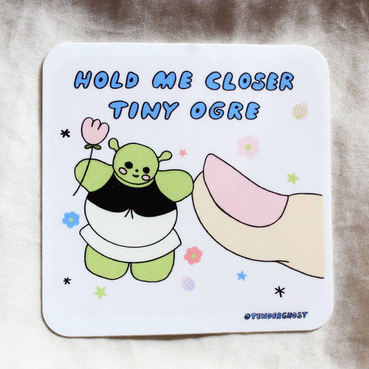 Tiny Ogre Sticker