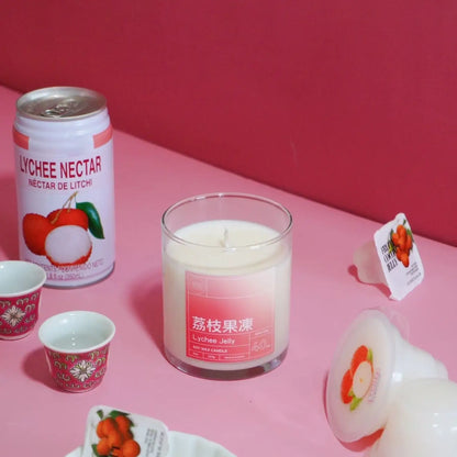 Lychee Coconut Jelly Candle