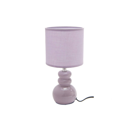 Ceramic Table Lamp with Shade Bubbly - Blue