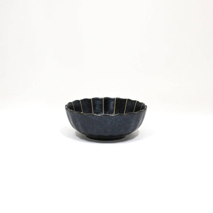 Black porcelain kobachi sauce dish made in Japan - PABOOM