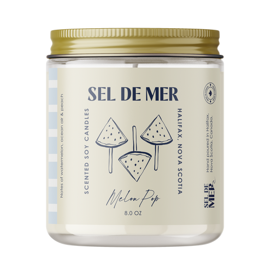 Sel de Mer Soy Candle - Melon Pop