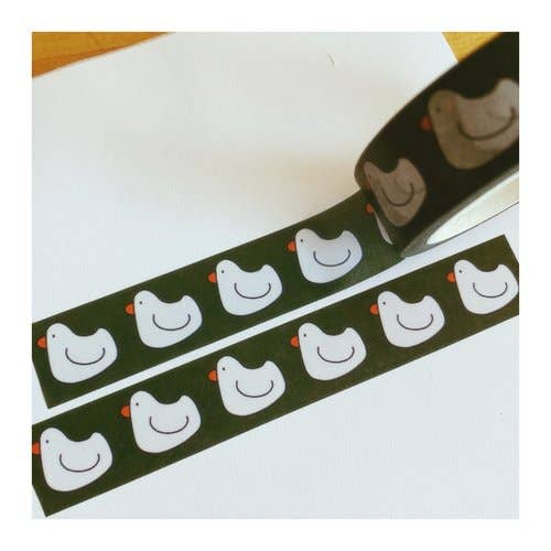 Duck Washi Tape- Green